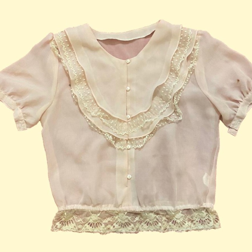 50s babydoll top